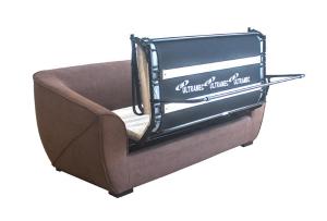 Sofá cama de tela plegable