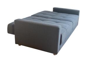 Sofá cama de tela inclinable