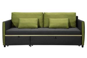 Sofá convertible de tela Queen Size  